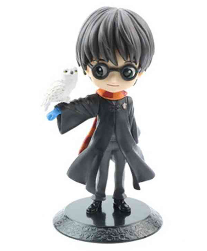 Awestuffs Harry Potter and Friends Action Figure Harry with Owl - Height 16 cm-picture-38