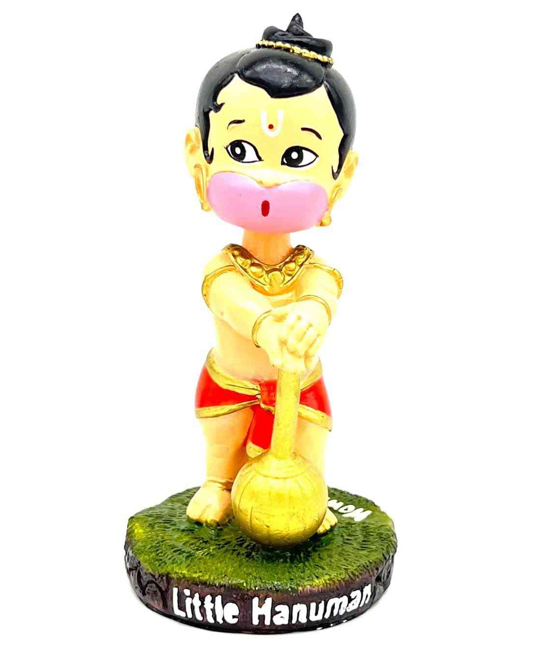 awestuffs Little Hanuman Car Decoration Bobblehead Action Figure Height 12 cm-picture-27