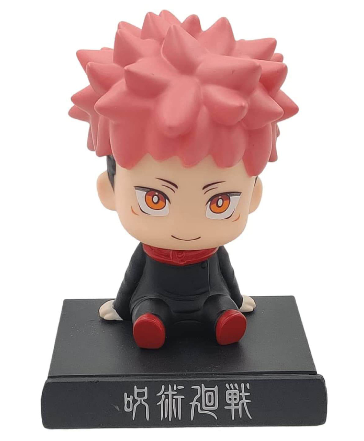 Awestuffs Yuji Itadori Jujutsu Kaisen Phone Holder Car Decoration Bobblehead Action Figure - Height 15 cm-picture-41