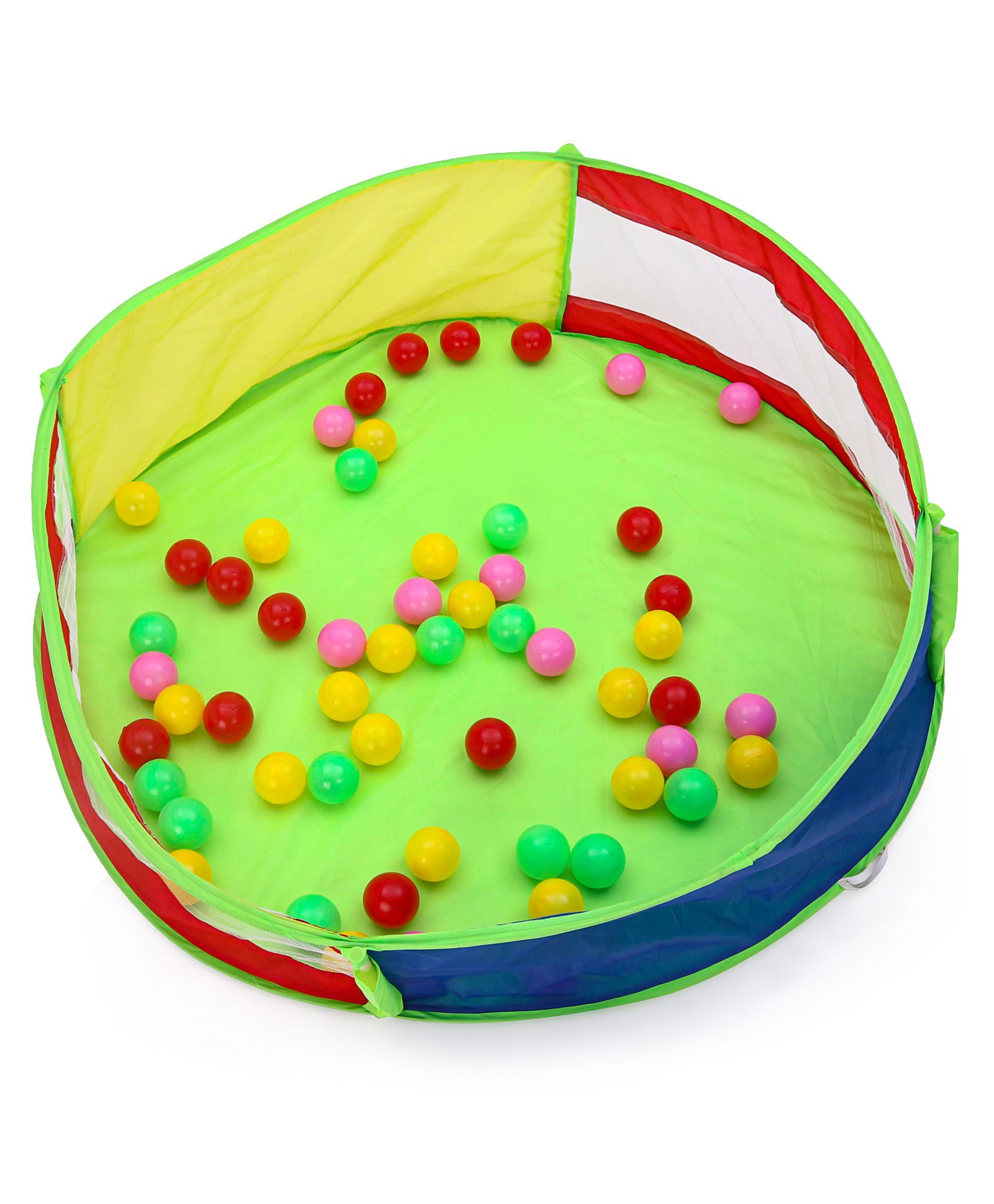 Krocie Toys Round Ball Pool With 55 Balls - Multicolour-image-33