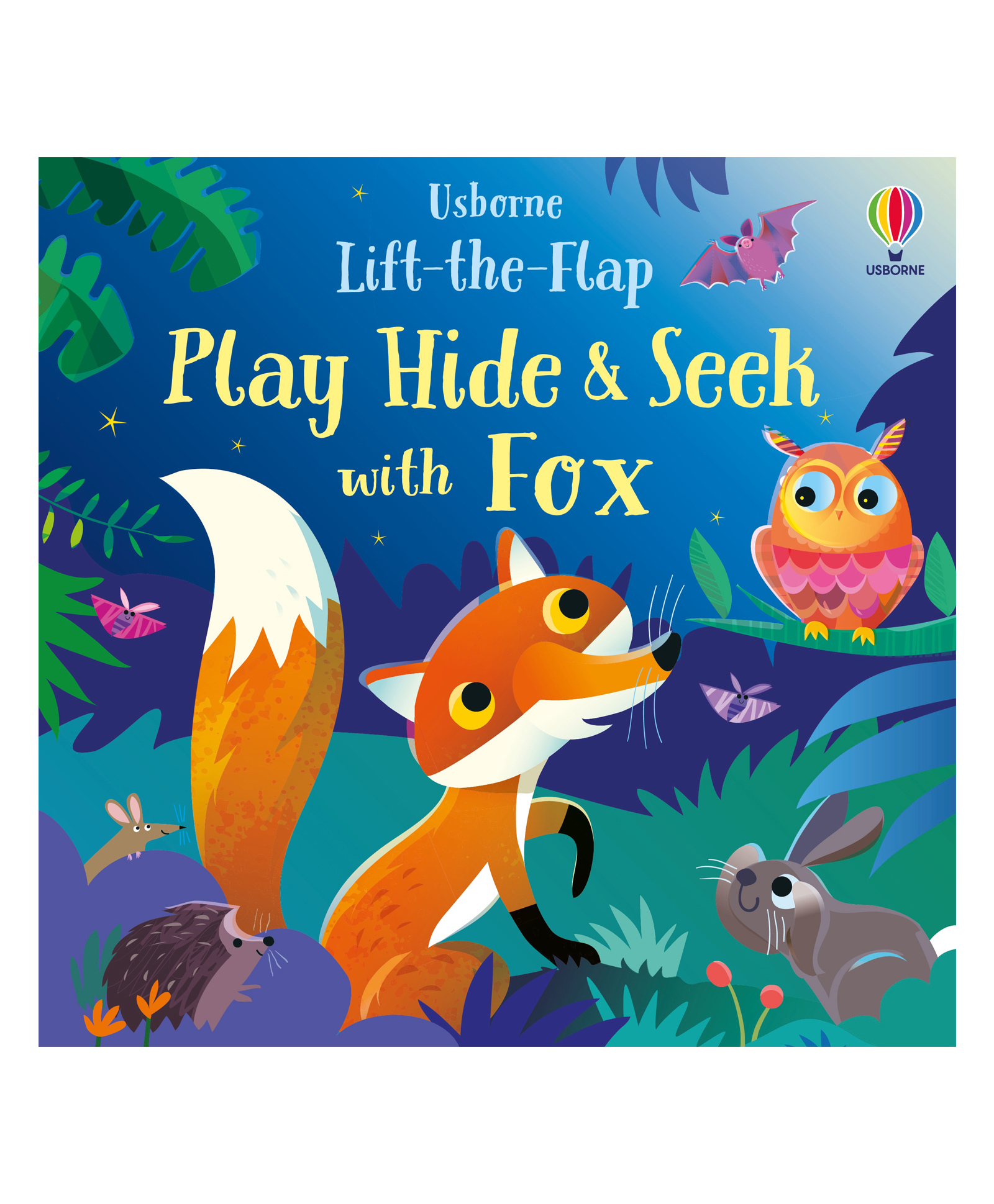 usborne Lift The Flap Play Hide & Seek With Fox Book - English-picture-46