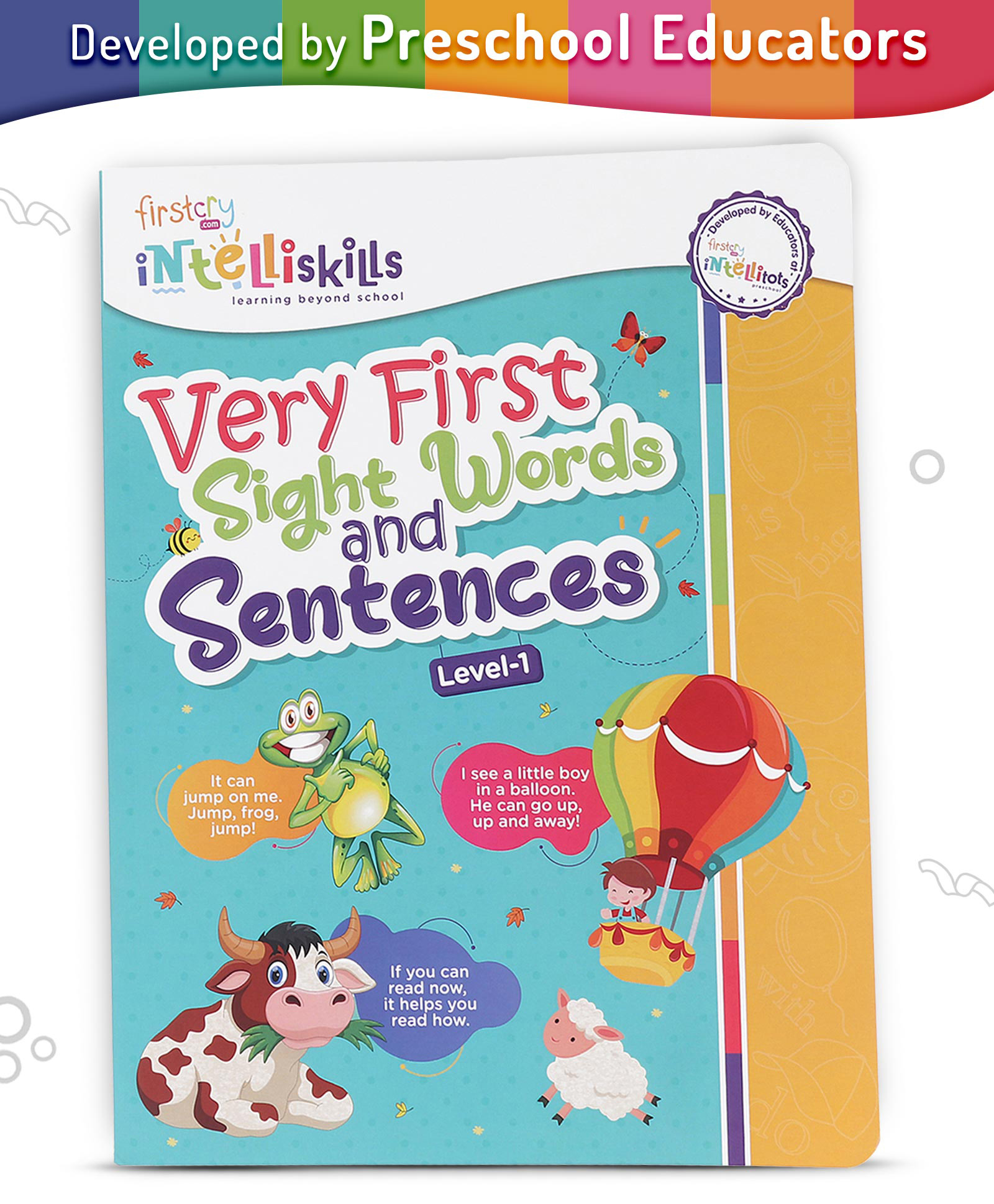 Intelliskills Very First Sight Words And Sentences Level 1 - English-picture-45