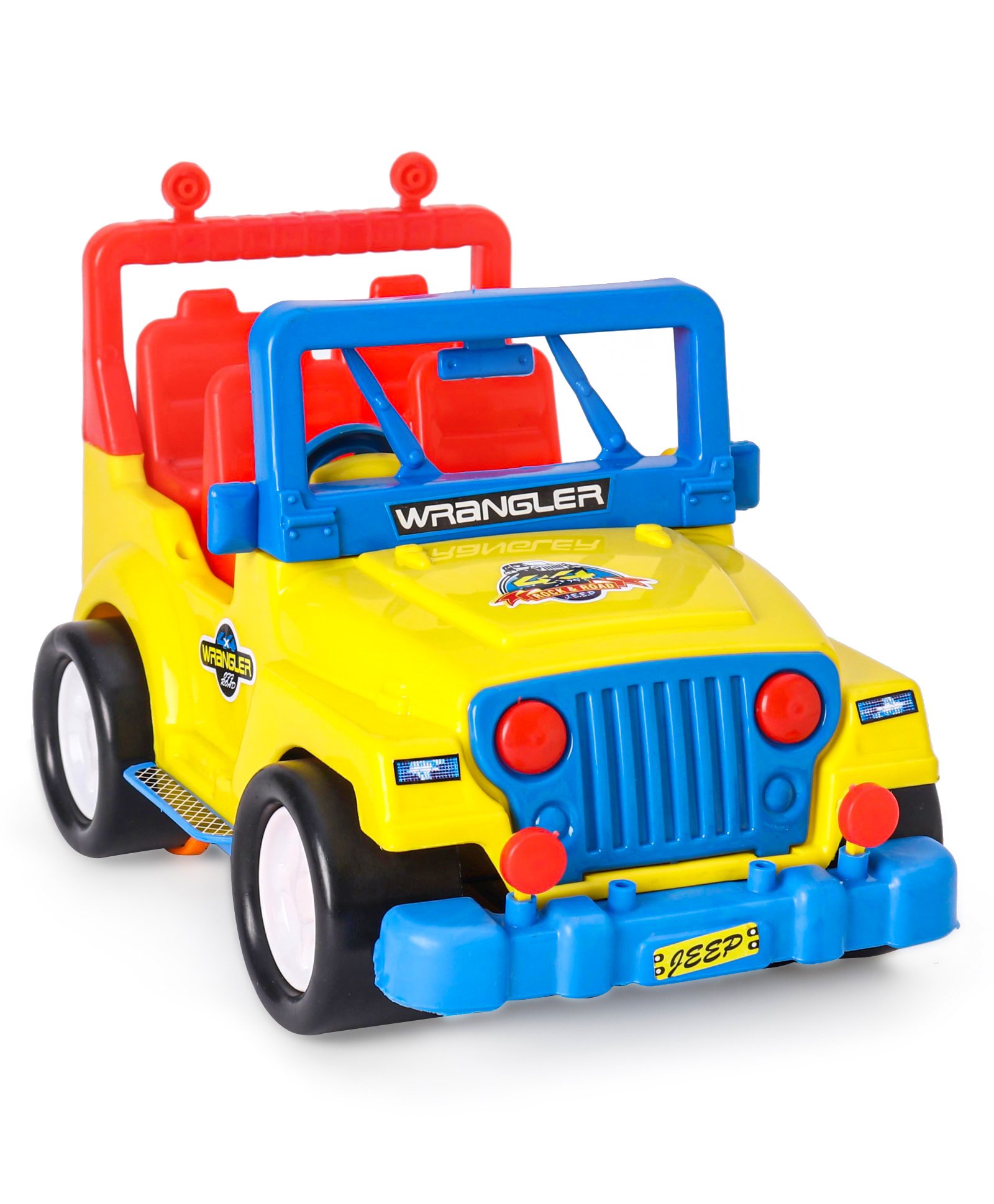 Kids Zone Wrangler Jeep Toy - Multicolour for (3-10 Years) Online India,  Buy at  - 11626553