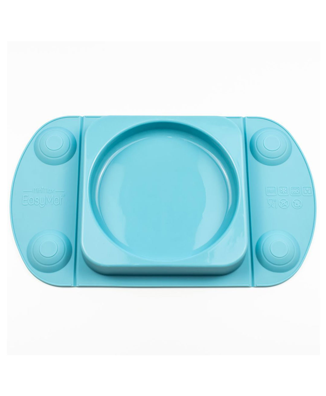 EasyTots MiniMax Mat Silicone Weaning Suction Plate - Blue-image-18