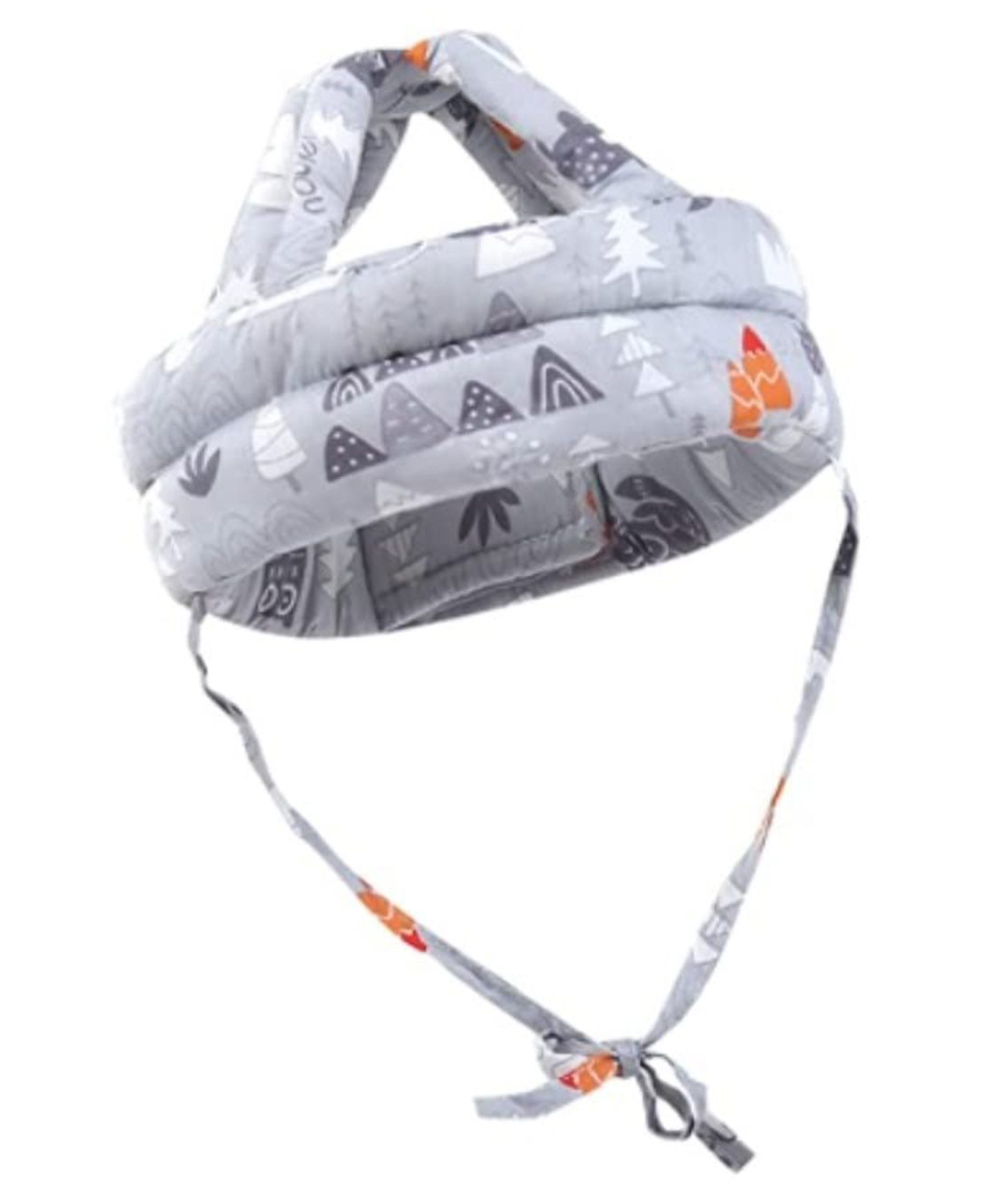 Syga Adjustable Cushioned Baby Safety Helmet - Grey Forest-image-29