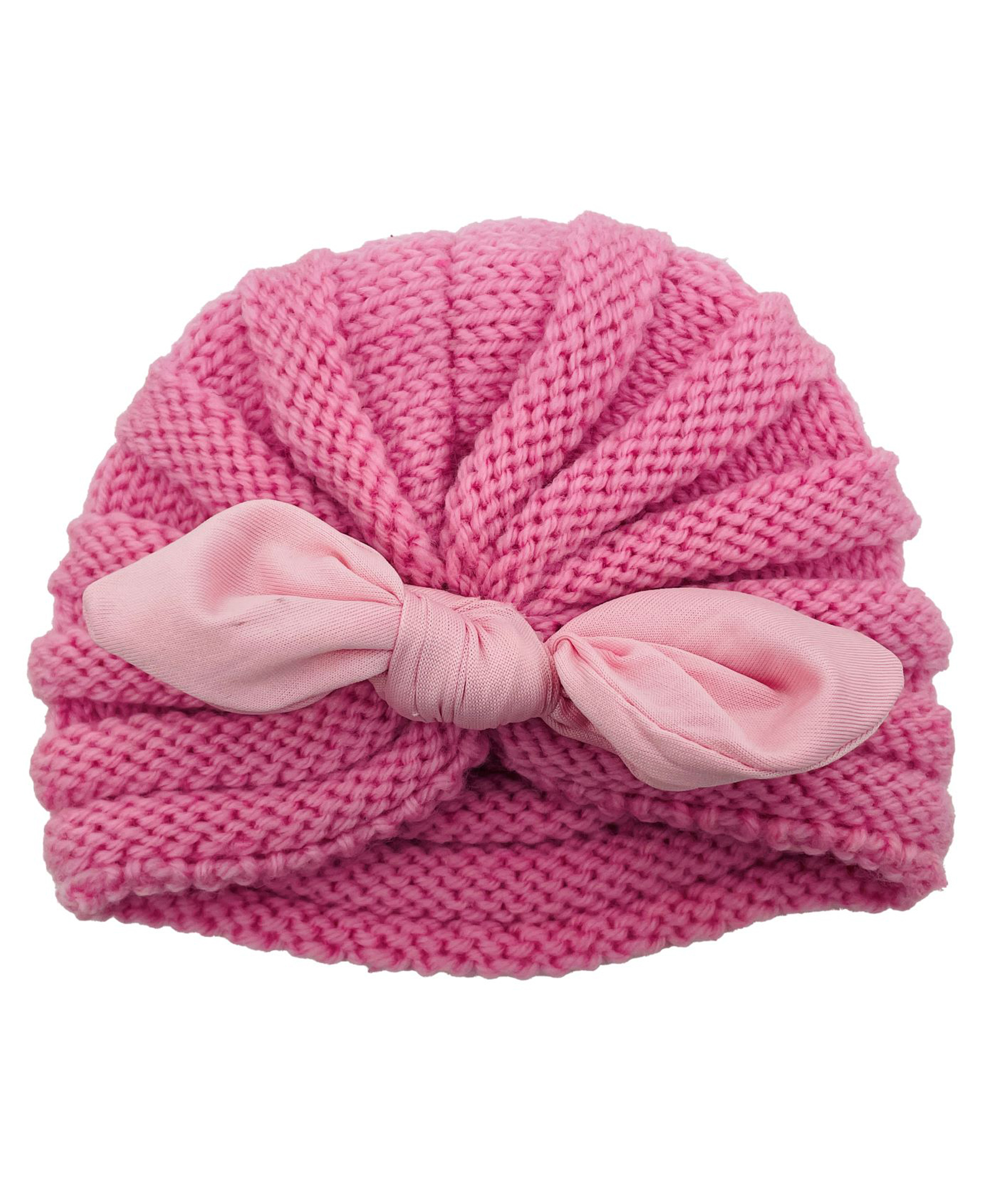 SYGA Winter Knitted Hat RABIT - Pink