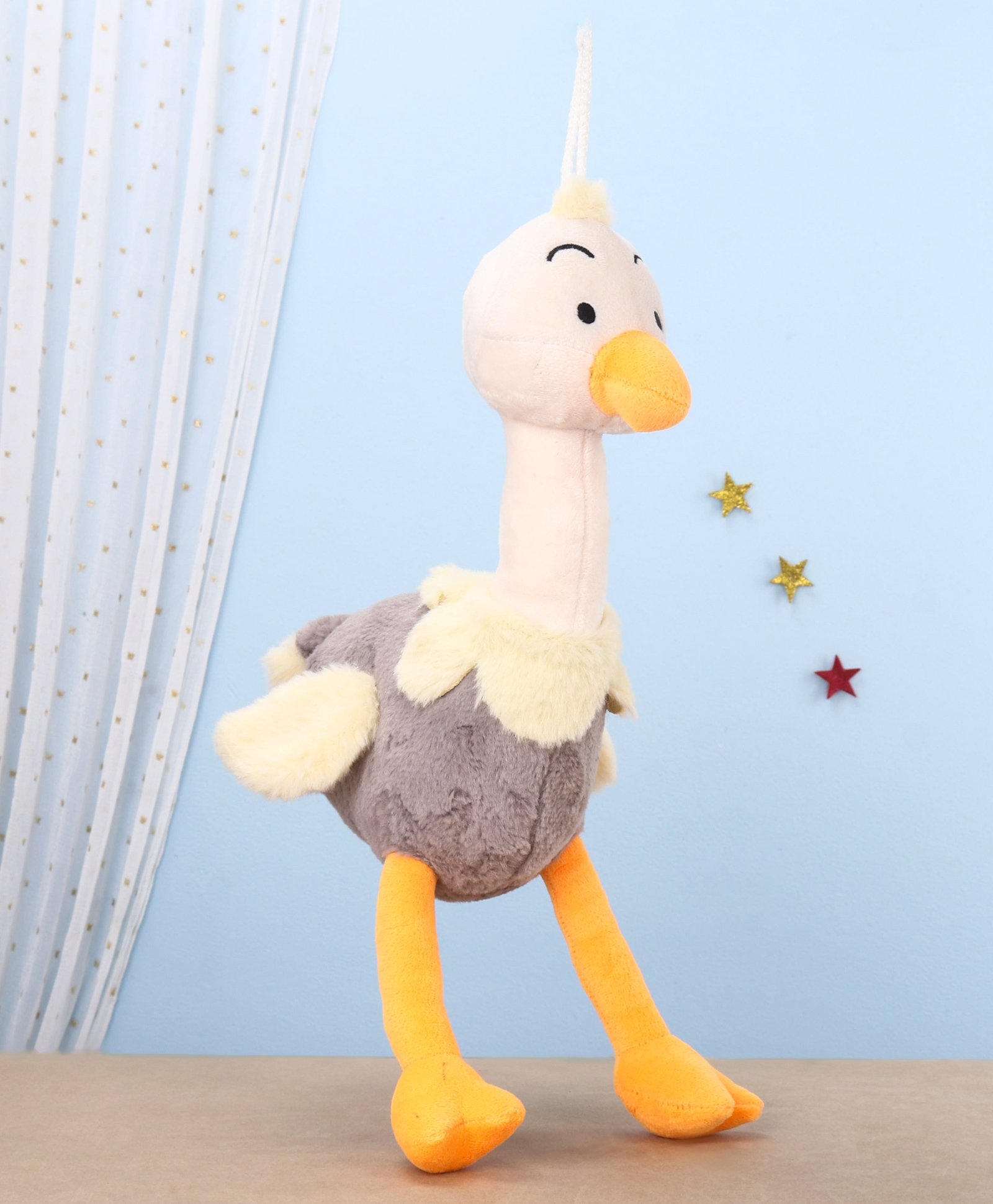 Toytales Ostrich Soft Toy Multicolor - Height 28 cm-image-46