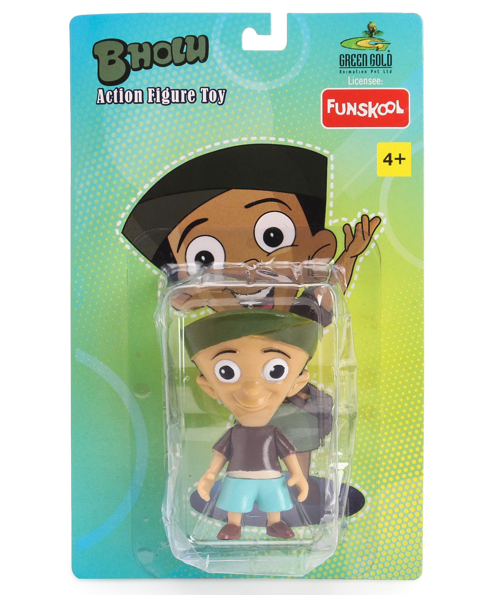 Chhota Bheem Bholu Action Figure - Height 7.5 cm-image-1