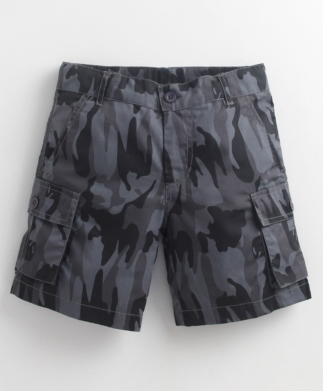 Cherry Crumble By Nitt Hyman Camouflage Printed Shorts - Dark Green-picture-28
