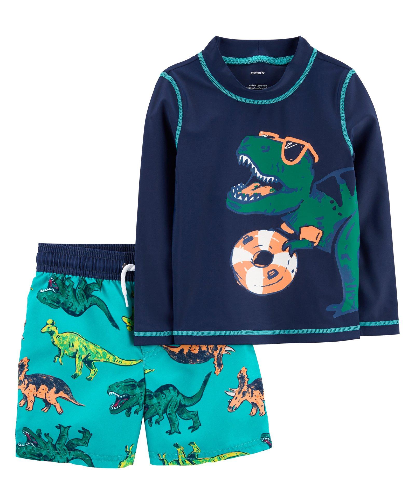 Carter's 2 Piece Swimsuit - Blue-picture-15