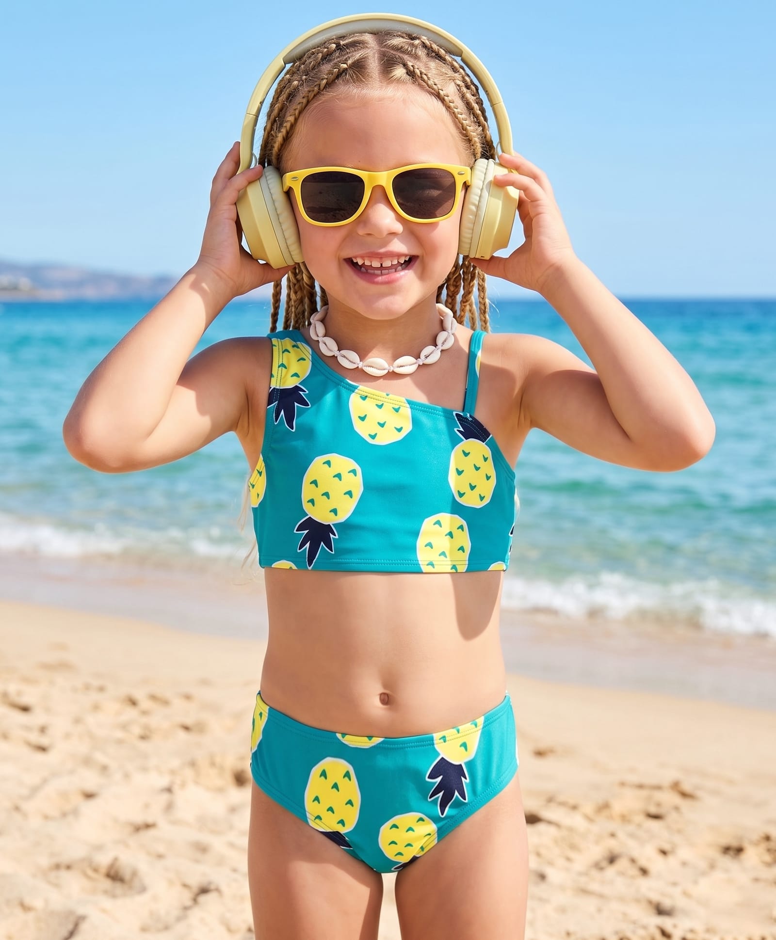 Carter's Pineapple 2-Piece Swimsuit - Blue-image-38