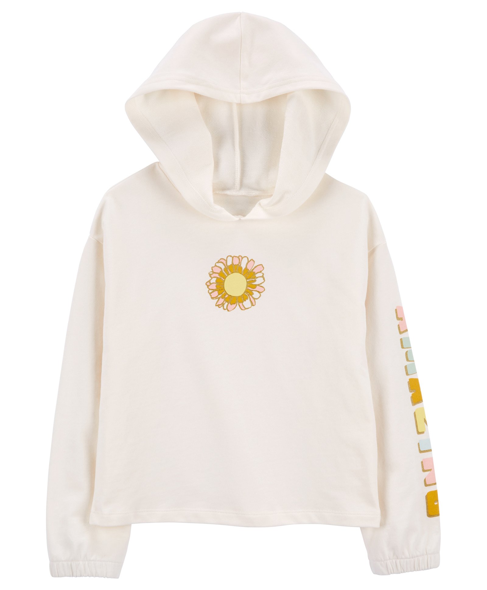 Carter's Floral Active Hoodie - White-picture-29