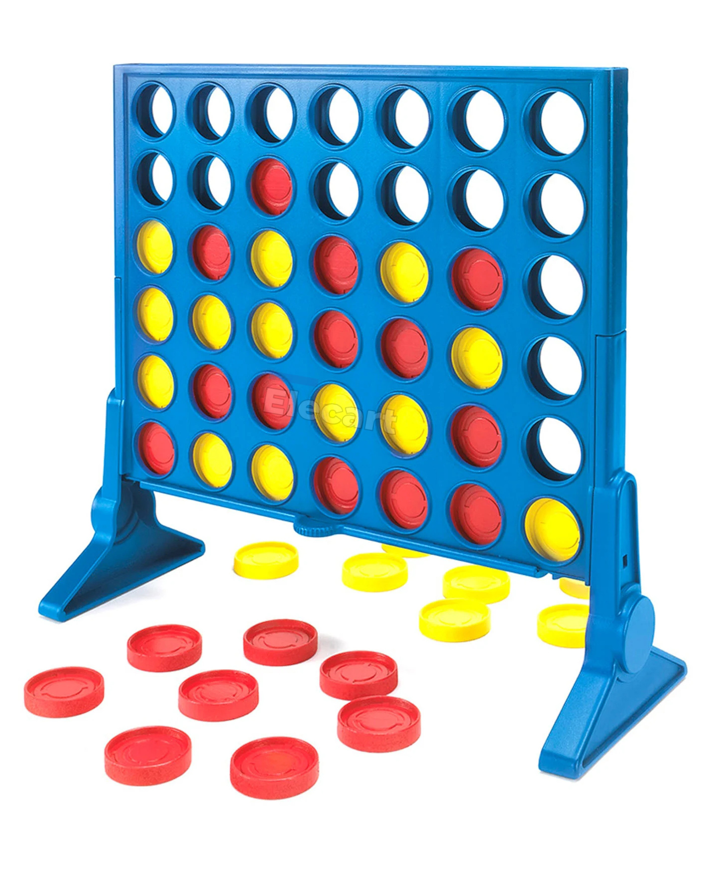 Elecart Classic Board Game of Conect 4 in a Row for Kids and Teens - 43 Pieces-image-28