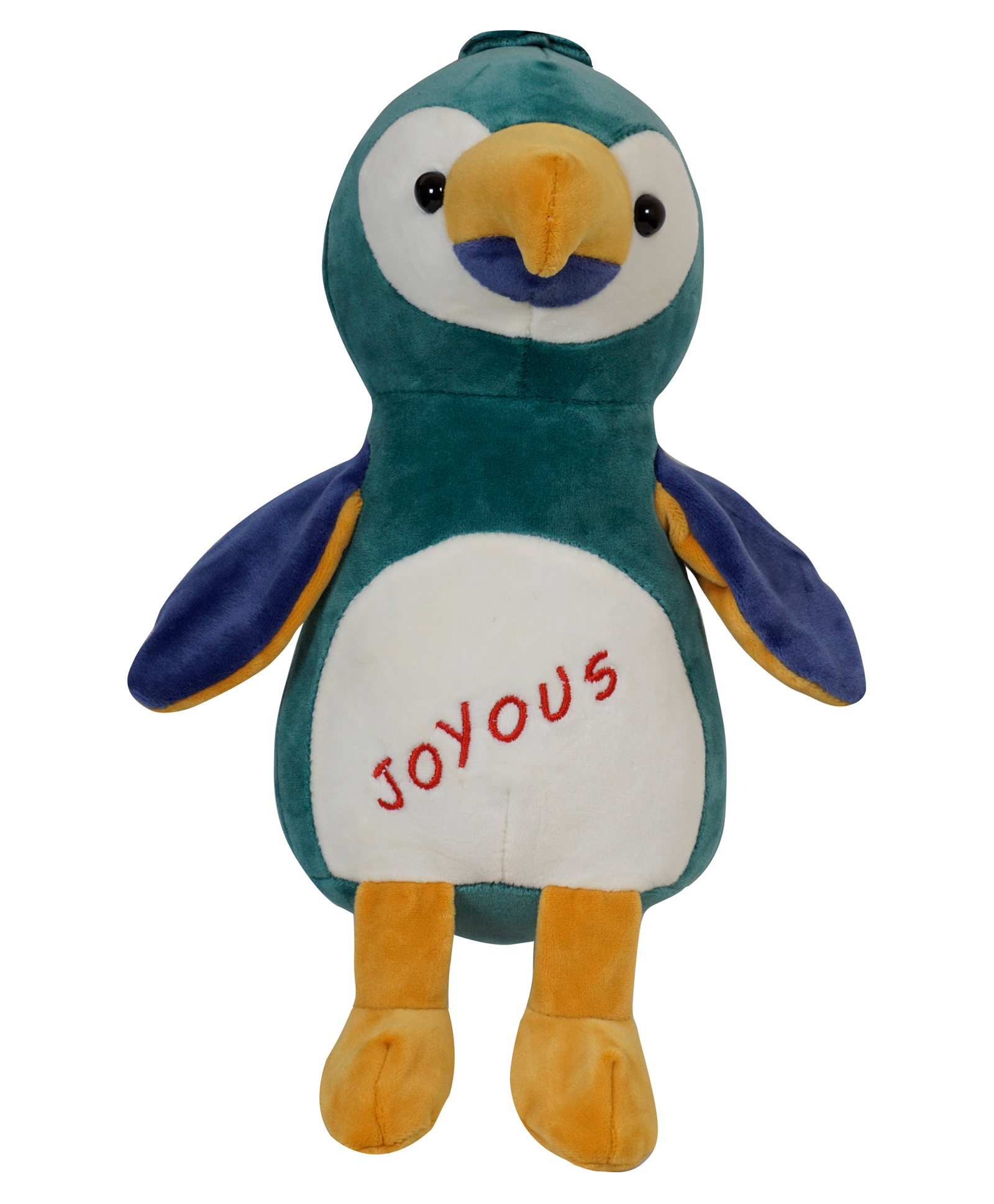 Ultra Soft Joyous Parrot Toy Green- Height 27 cm-image-14