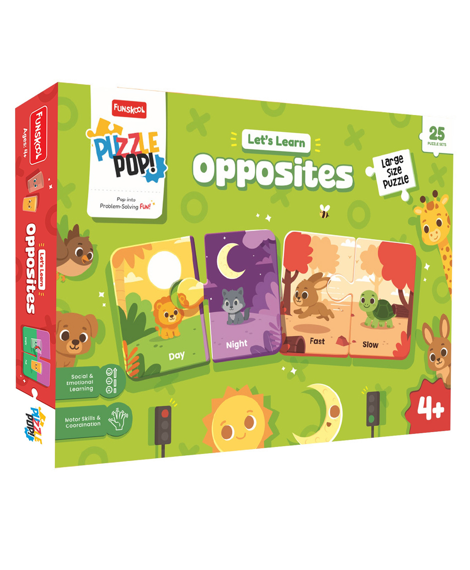 Funskool Opposites Puzzles - 25 Pieces-image-48