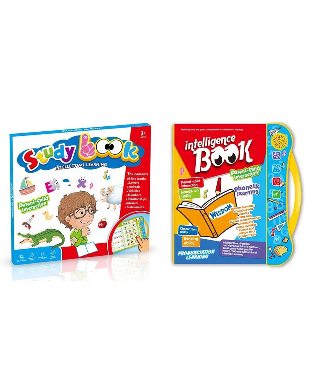 NEGOCIO Intelligence E-Book Learning Book with Sound Alphabets Numbers Animals Fruits  Vehicles & Rhyme (Color May Vary)-picture-25