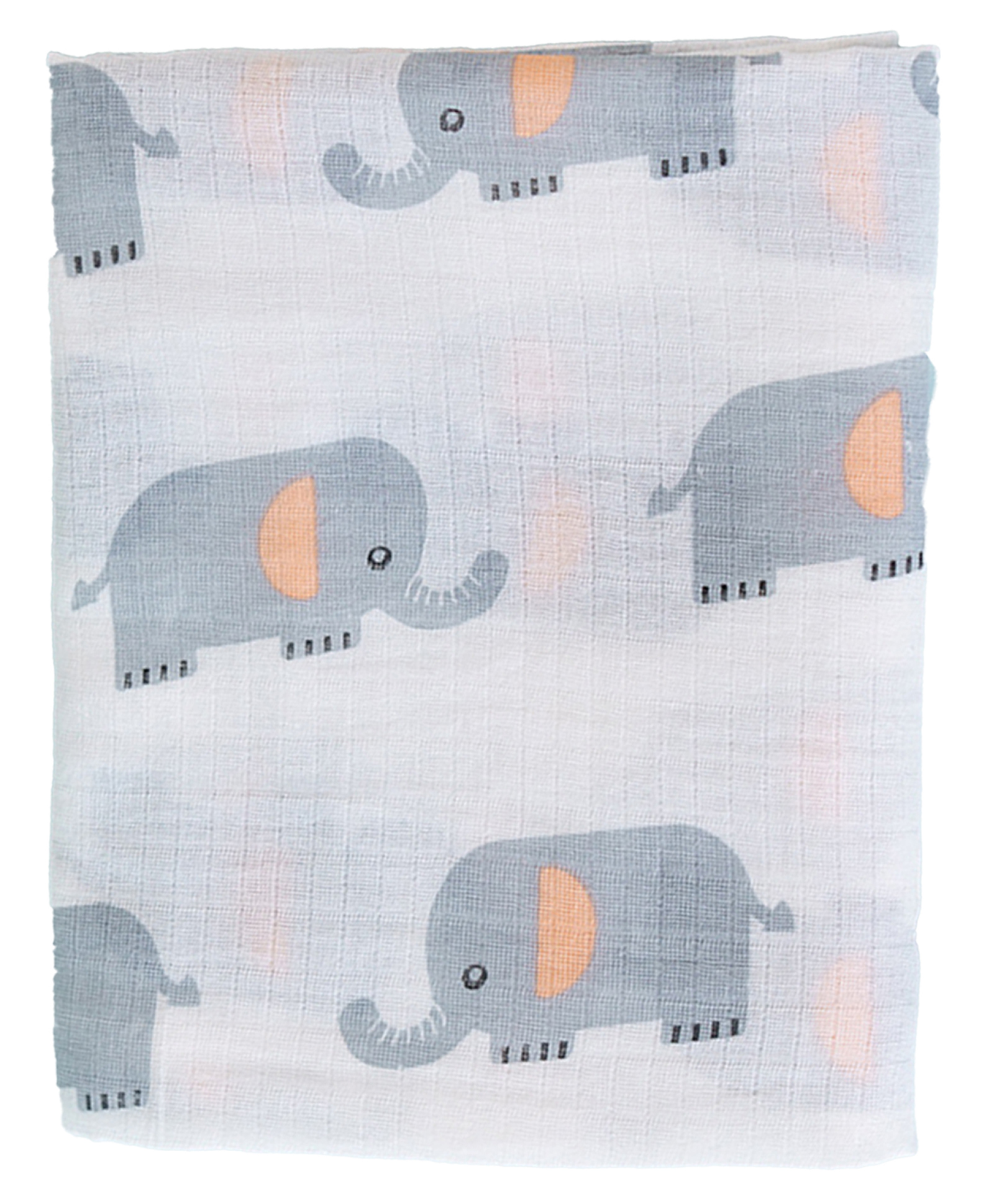 SYGA Cotton Towel Elephant Print - Grey-image-32