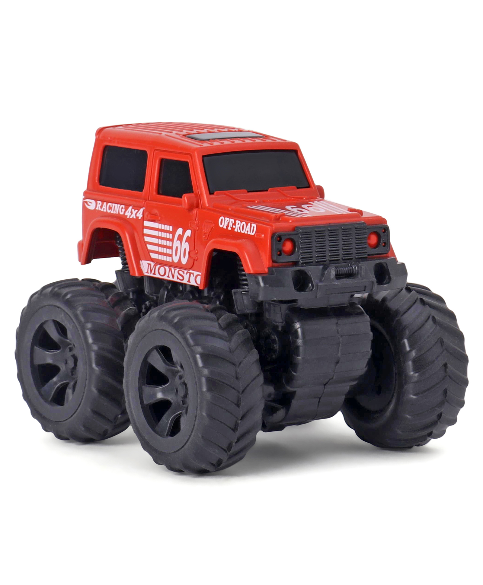 monsto Monster Friction Monster Toy Truck - Red-picture-11