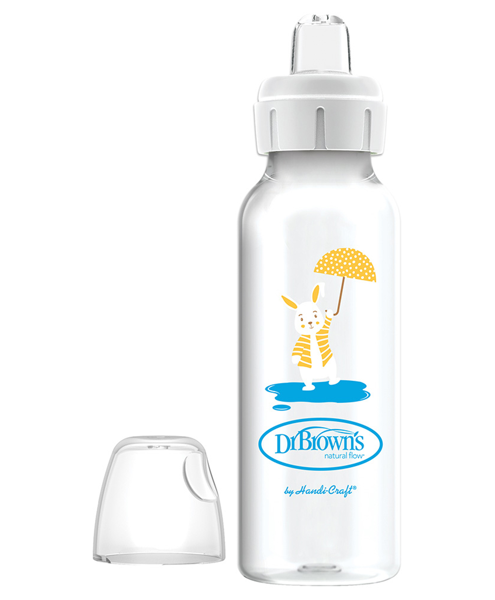 Dr. Brown's Sippy Spout Feeding Bottle Bunny - 250 ml-picture-44