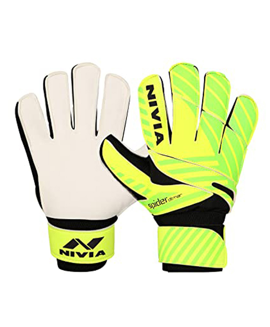 NIVIA Ditmar Spider Goal Keeper Gloves Size Large - Green-picture-7