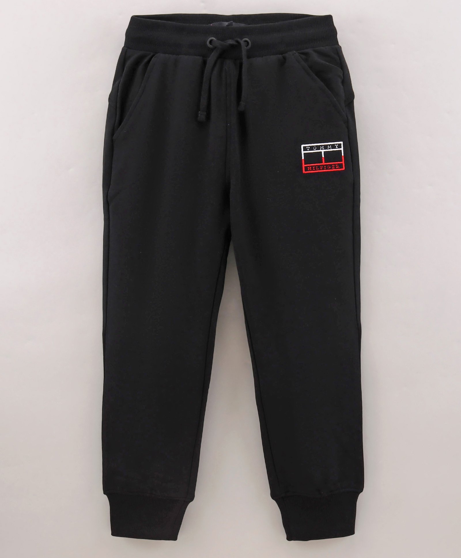 Tommy Hilfiger Full Length Solid Color Track Pant - Black-picture-15
