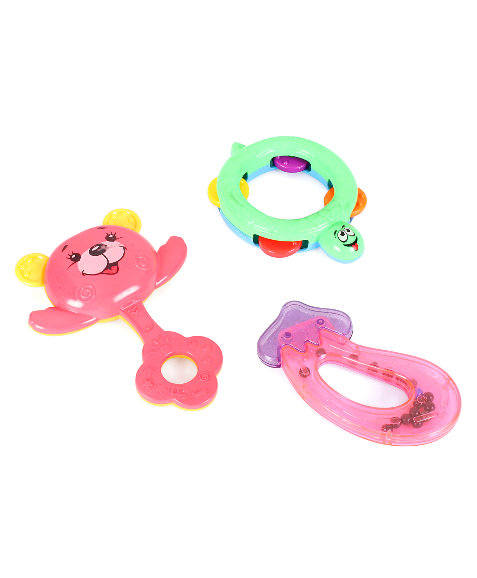 Ratnas Baby Rattle - Pack Of 3 (Colour& Design May Vary)-picture-12