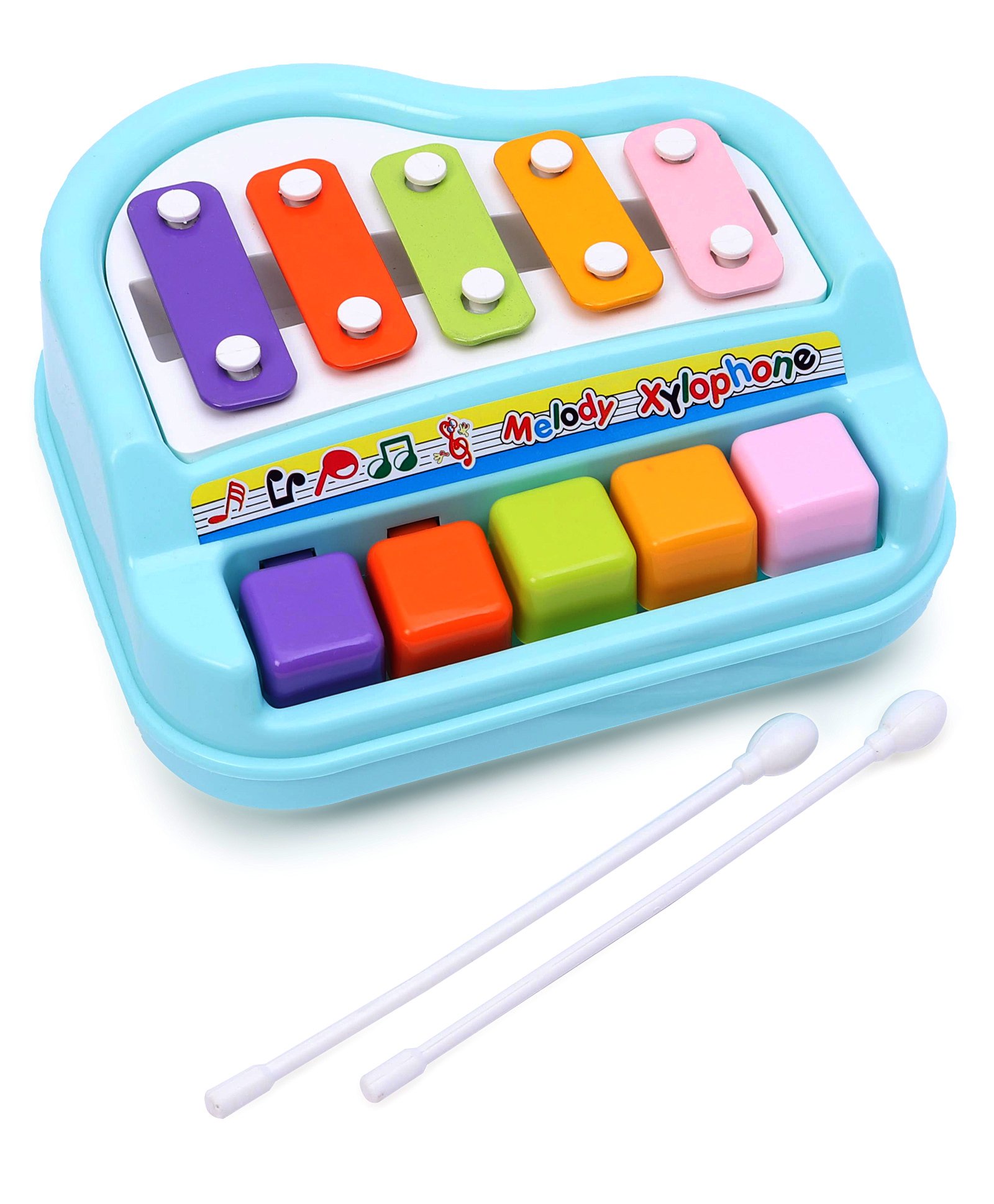 United Agencies Melody Toy Xylophone - Sky blue-image-12