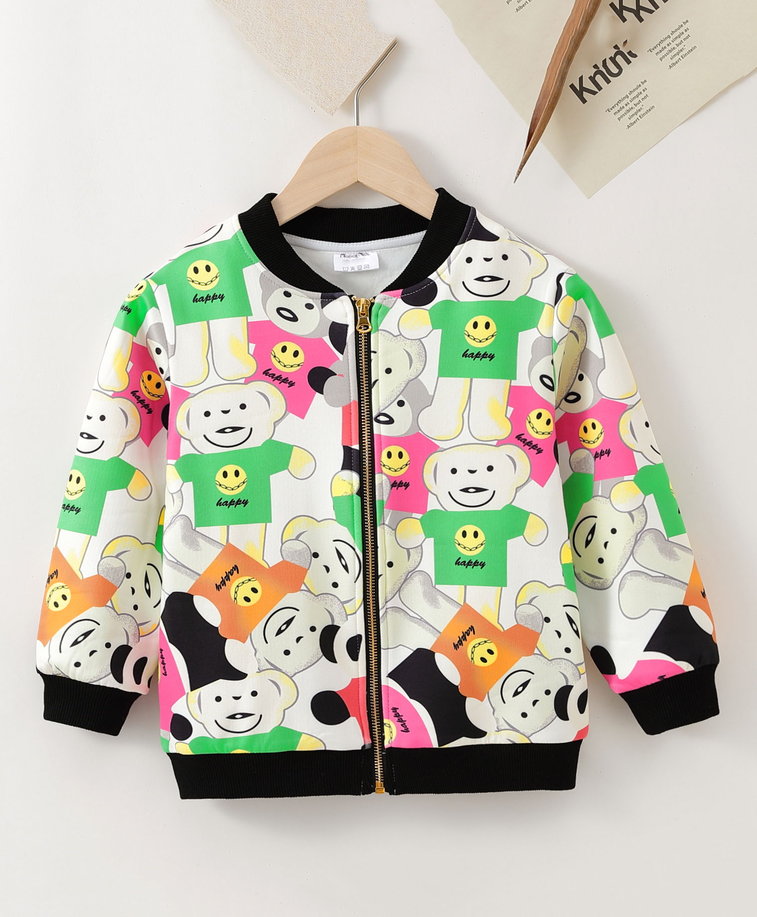 Kookie Kids Full Sleeves Sweatshirt Multi Print - Multicolour-image-47
