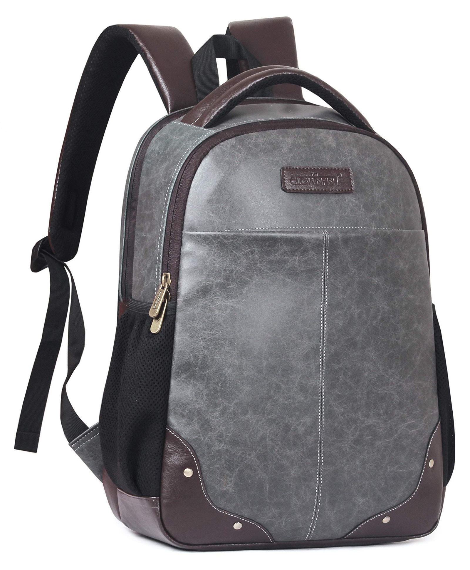 THE CLOWNFISH Marvel 28 Ltrs 43 cm Water Resistant Mature Backpack Laptop Backpack Laptop Bag Office Bag College Bags Laptop Bagpack for Men and Women (Steel Grey)-picture-8