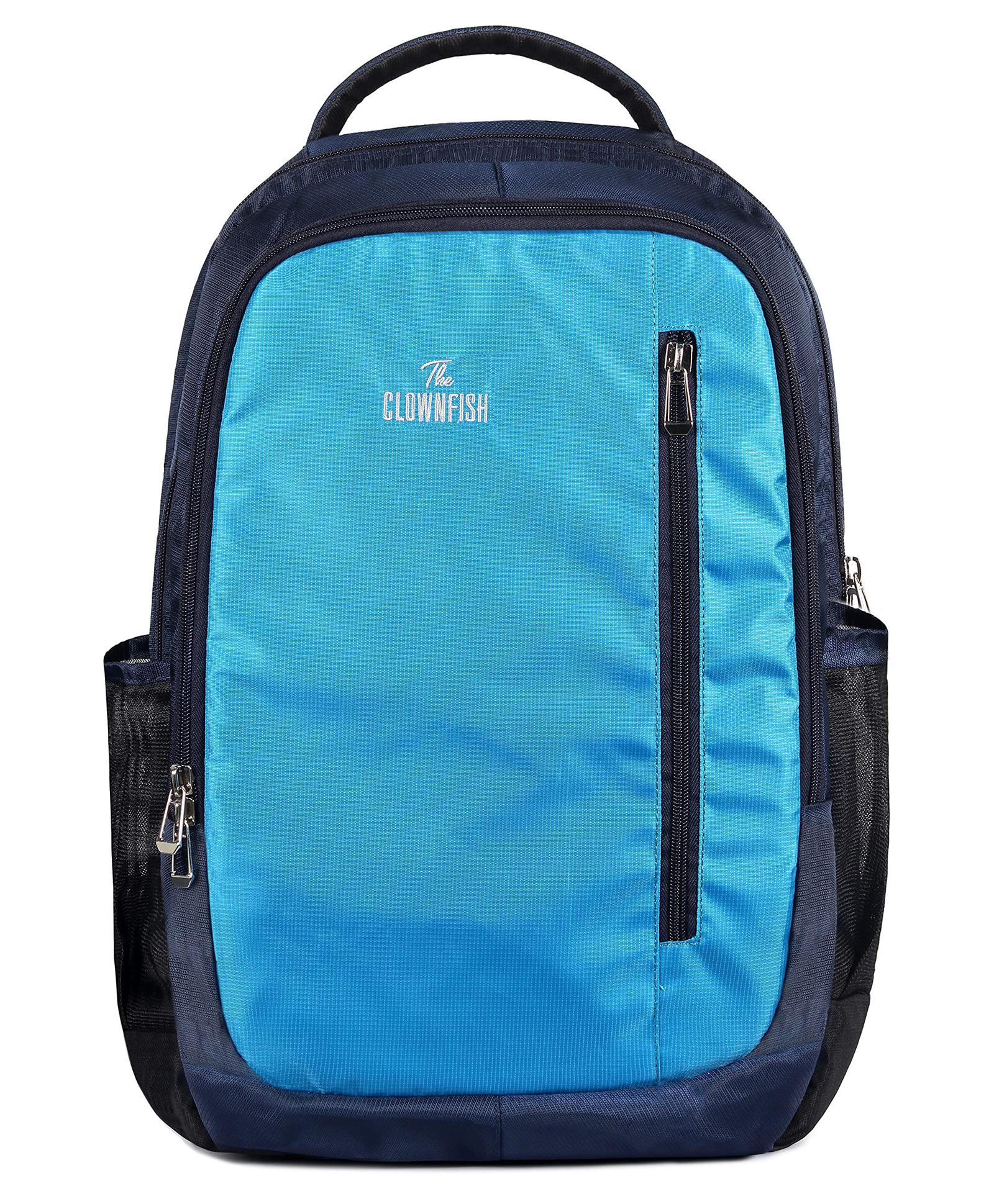 The Clownfish Sini 23 Litres Polyester Unisex Casual Travel Backpack (Royal Blue)-image-35