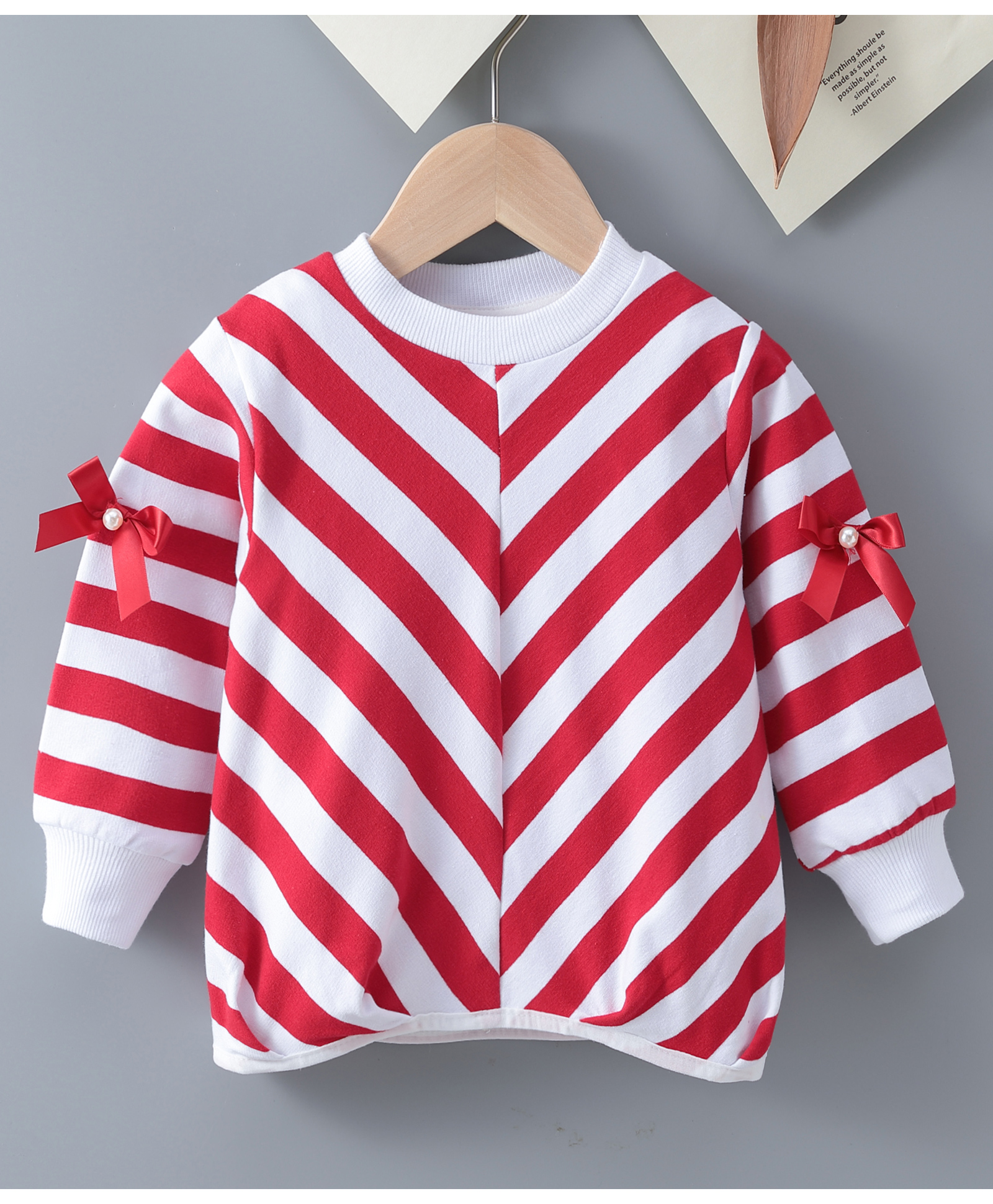 Kookie Kids Full Sleeves Striped Sweatshirt - Multicolour-image-6