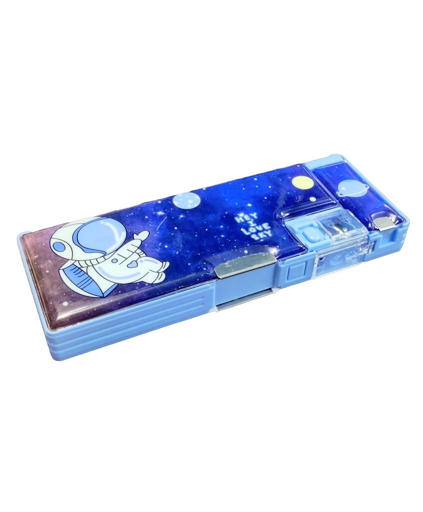 FunBlast Cartoon Theme Pencil Box  Blue-picture-13