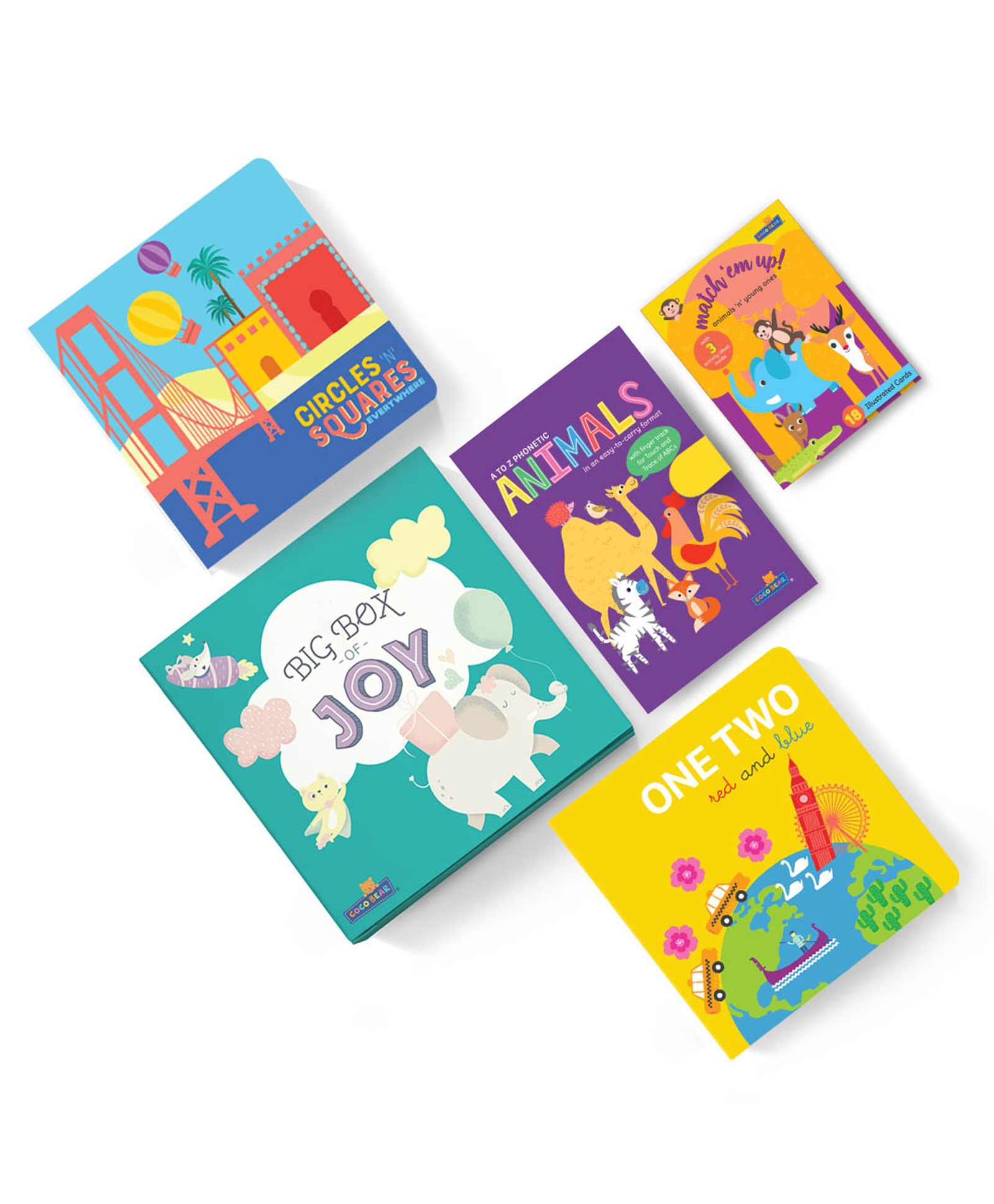 Coco Bear The First Box of learning - Building blocks of learning - Combo Set of 4 - English-image-7