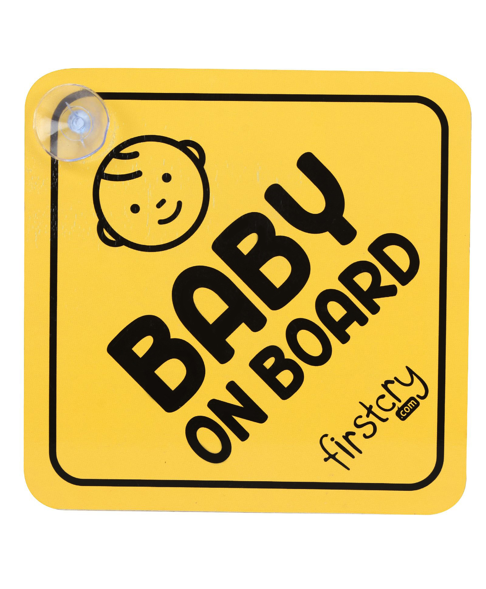 Firstcry Baby On Board Sign Yellow Online In India Buy At Best Price From Firstcry Com