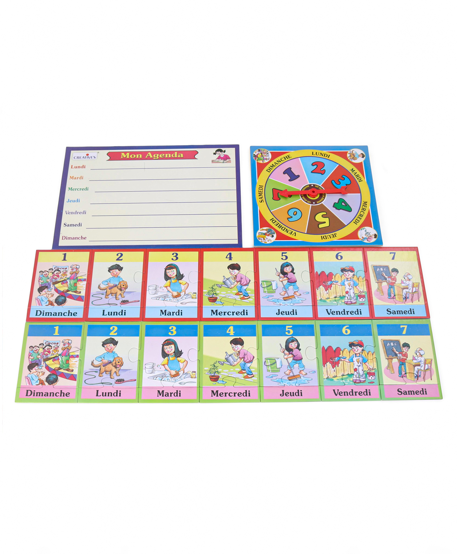 Creative Puzzle Learn Days Of The Week - 16 Pieces-picture-15