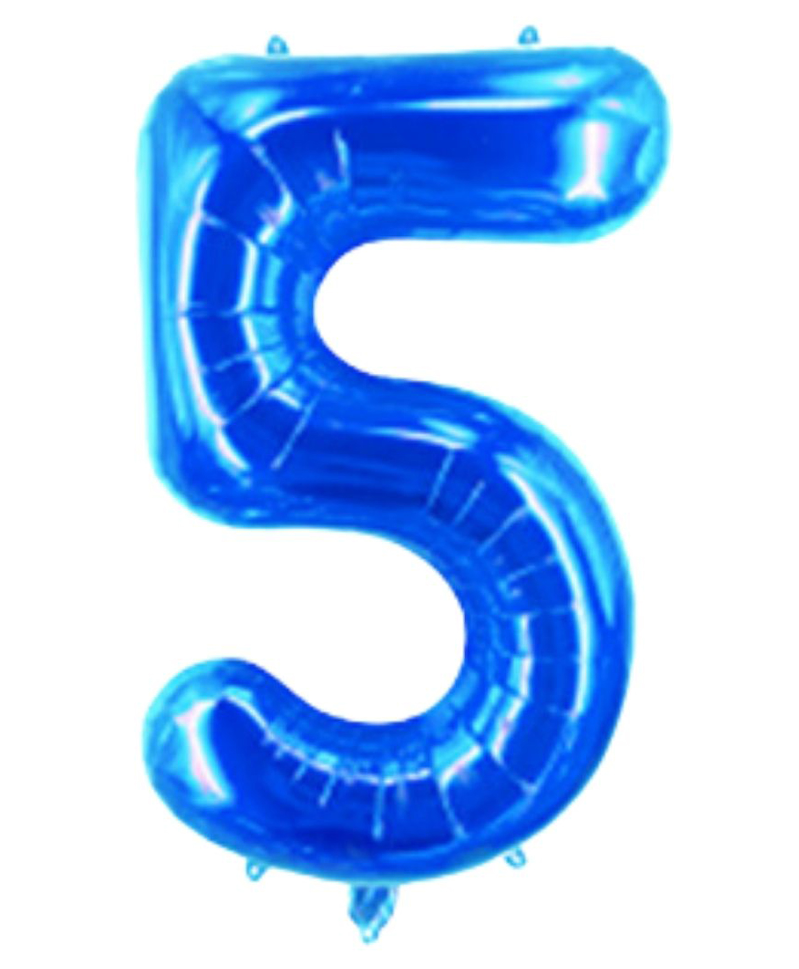 Party Anthem Number 5 Foil Balloon -  Blue-picture-17