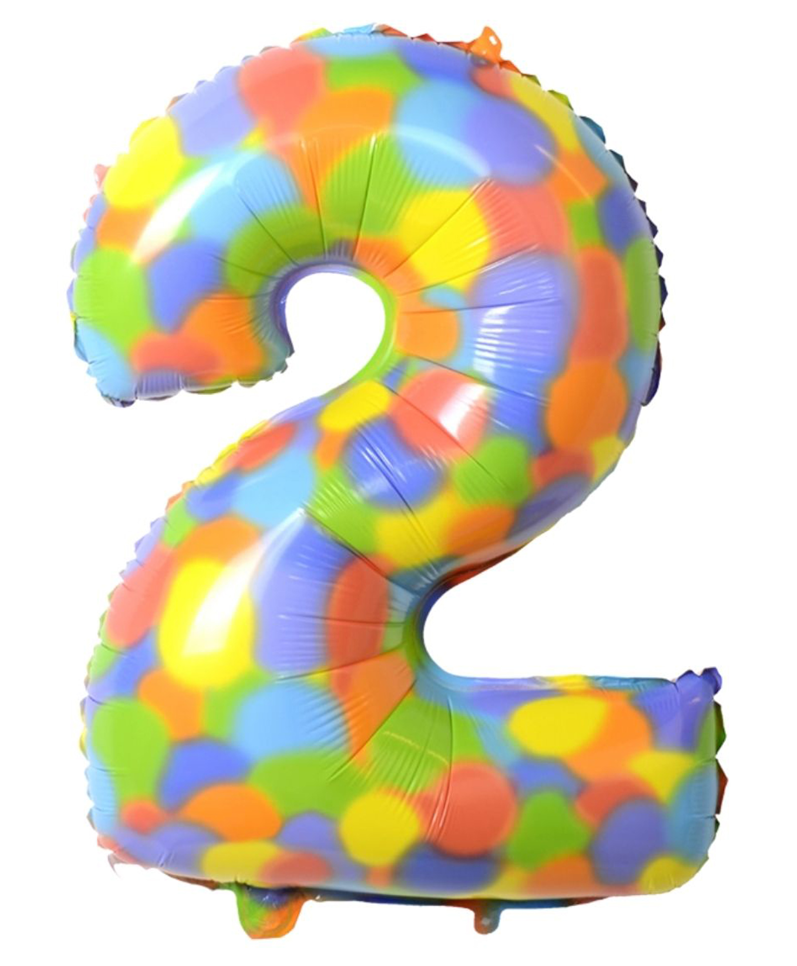 Party Anthem Number 2 Foil Balloon Multicolor - Height 81 cm-image-13