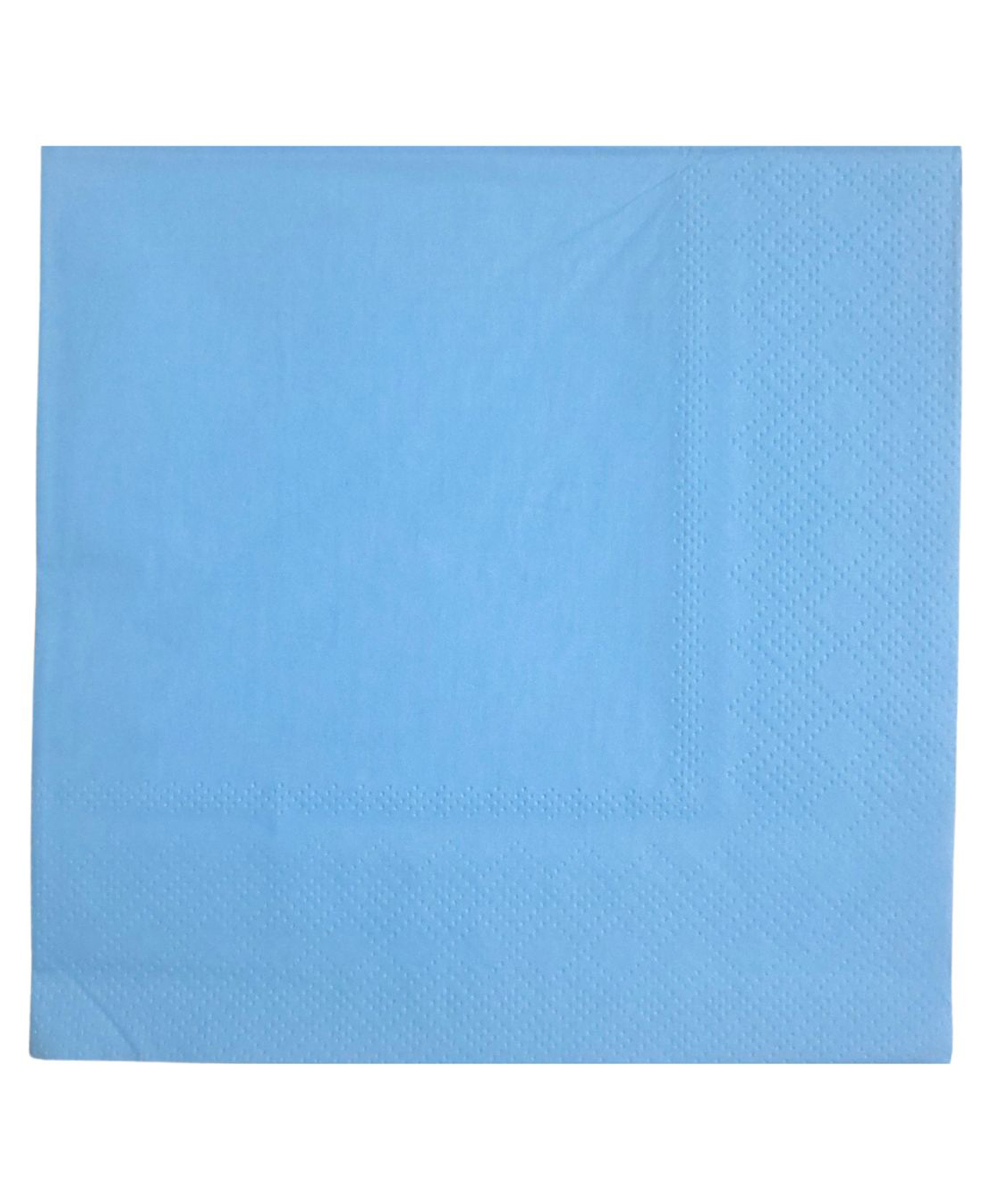 Party Anthem 2 Ply Paper Napkins Light Blue - Pack Of 40-image-37