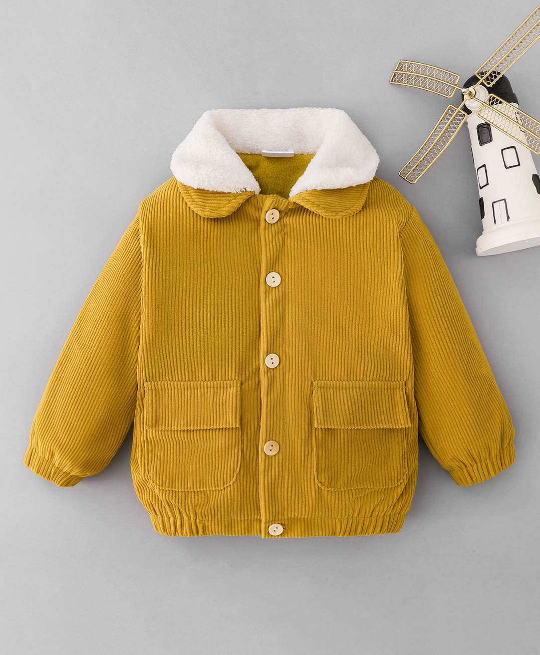 Buy Kookie Kids Full Sleeves Solid Color Jacket - Brown for Boys (12-18  Months) Online in India, Shop at  - 11829799