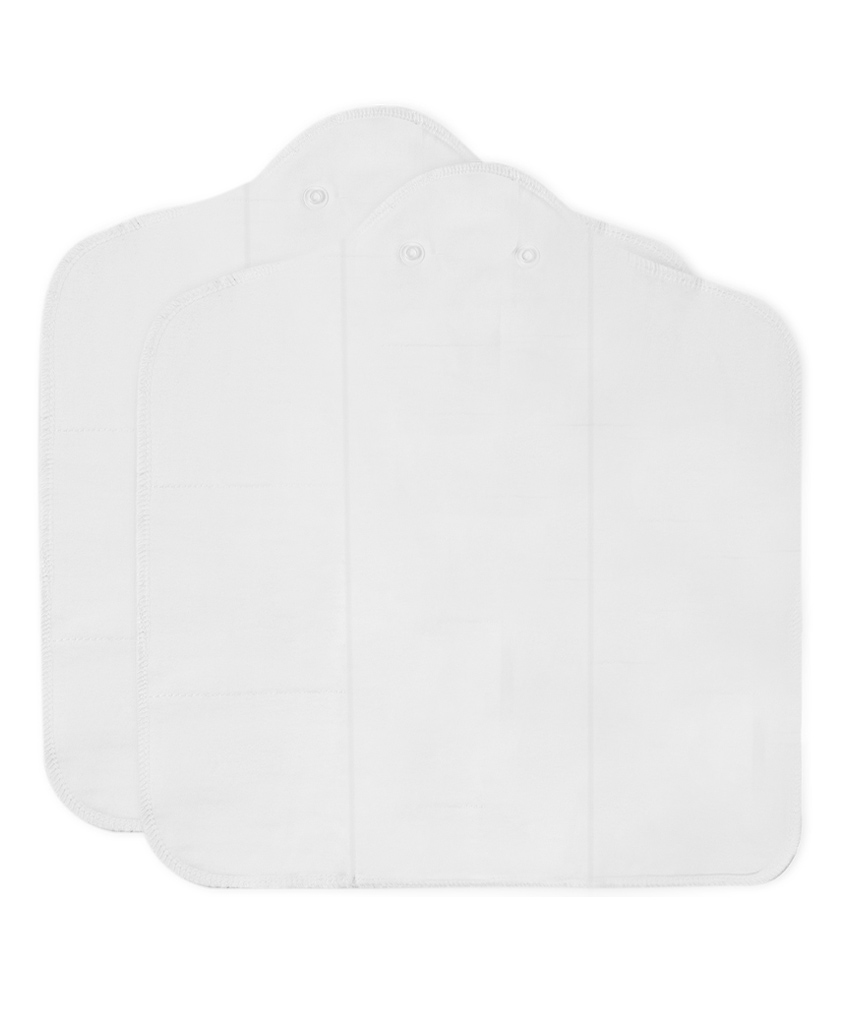 SuperBottoms Dry Feel Magic Pad Cloth diaper soakers inserts for Freesize UNO Cloth Diaper Pack of 2 - White-image-33