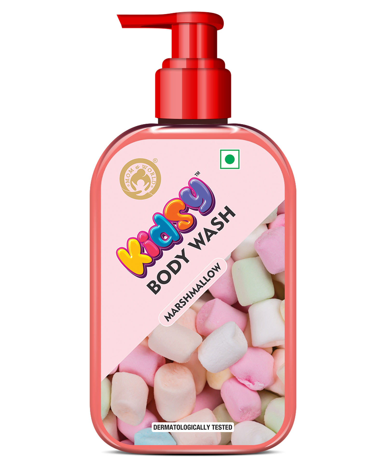 mom and world Mom & World Kidsy Marshmallow Body Wash No Tears No SLS For Kids Dermatologically Tested pH Balanced - 240 ml-picture-18