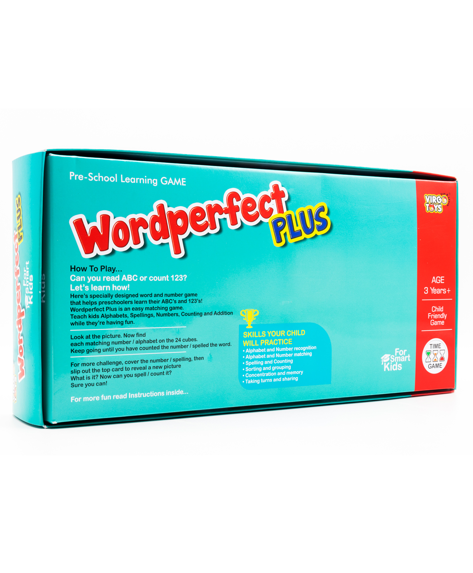 Virgo Toys Wordperfect Plus Board Game - Multicolor Online India, Buy Board  Games for (3-6 Years) at FirstCry.com - 1185086