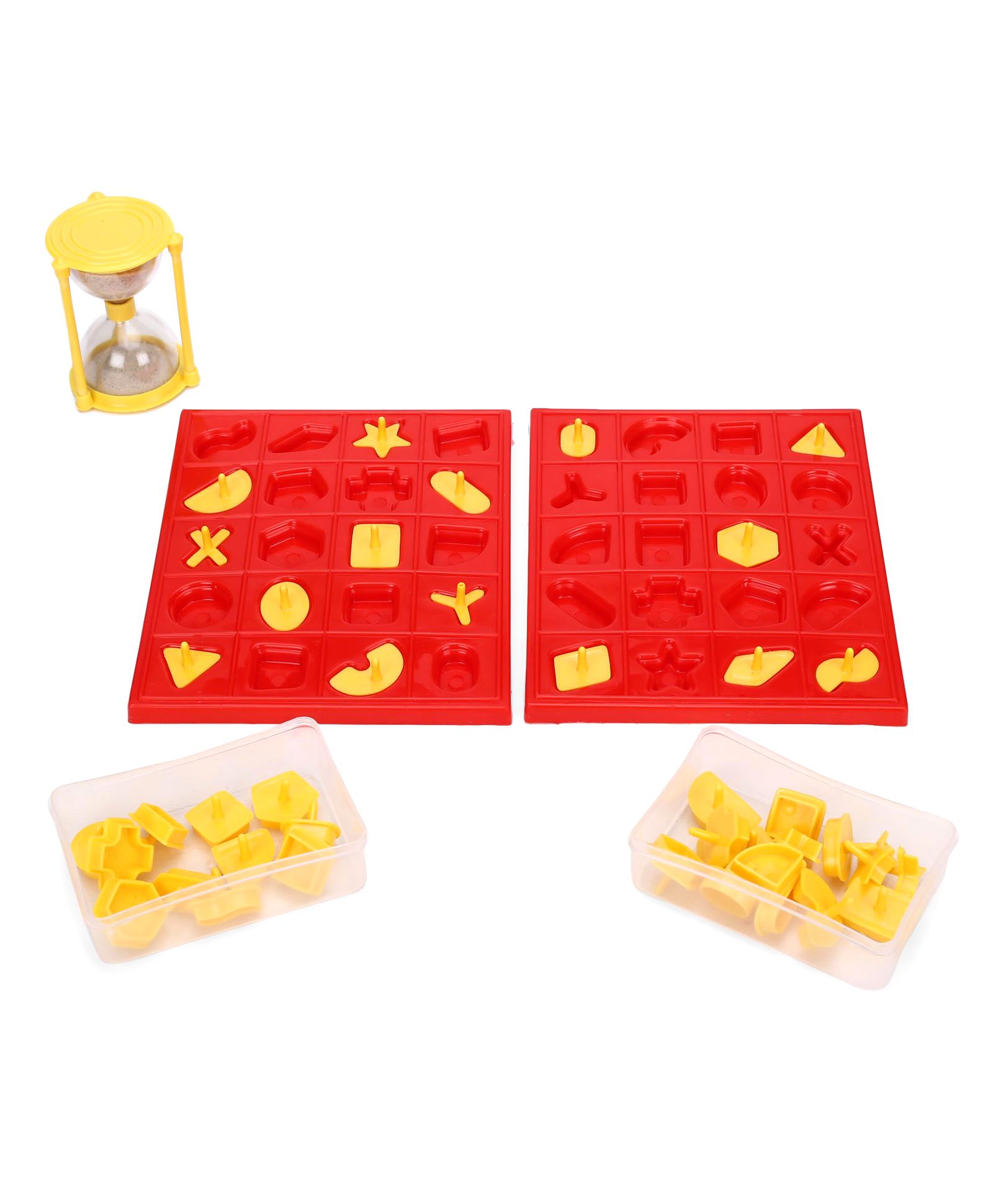 Virgo Toys Match It Shape Puzzle - Red And Yellow-image-22