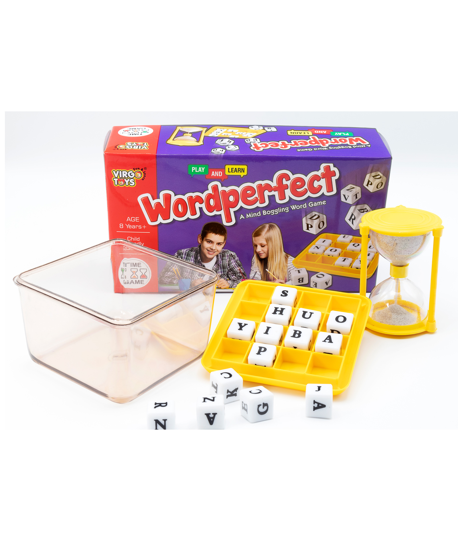 Virgo Toys Wordperfect Boggling Game - Yellow-picture-21