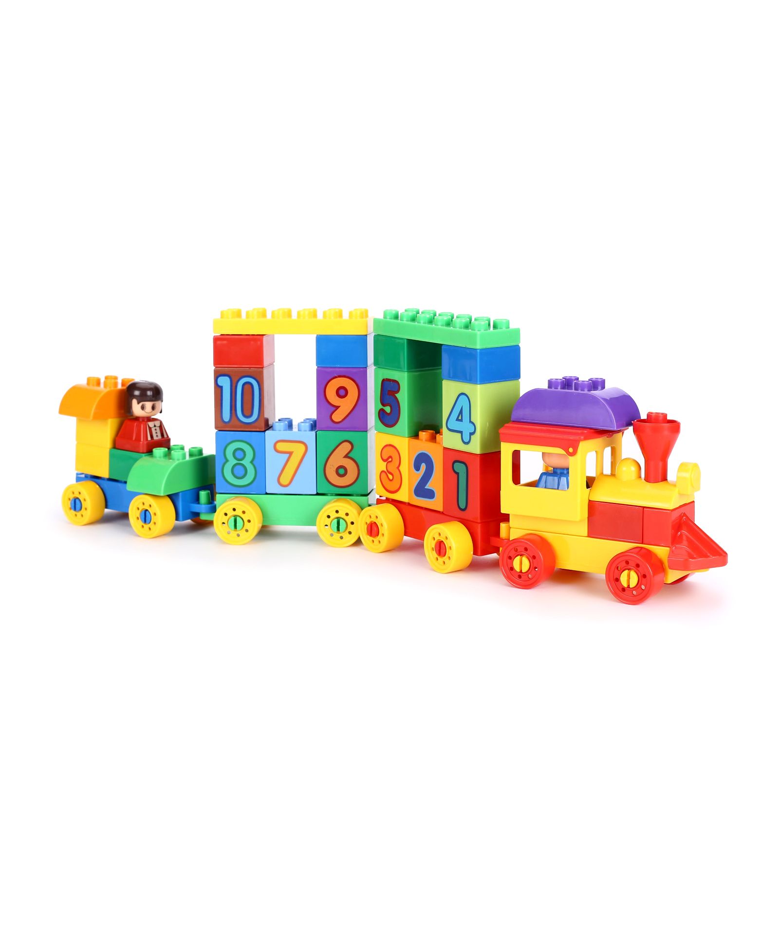 Virgo Toys Play Blocks Number Train Set-image-23