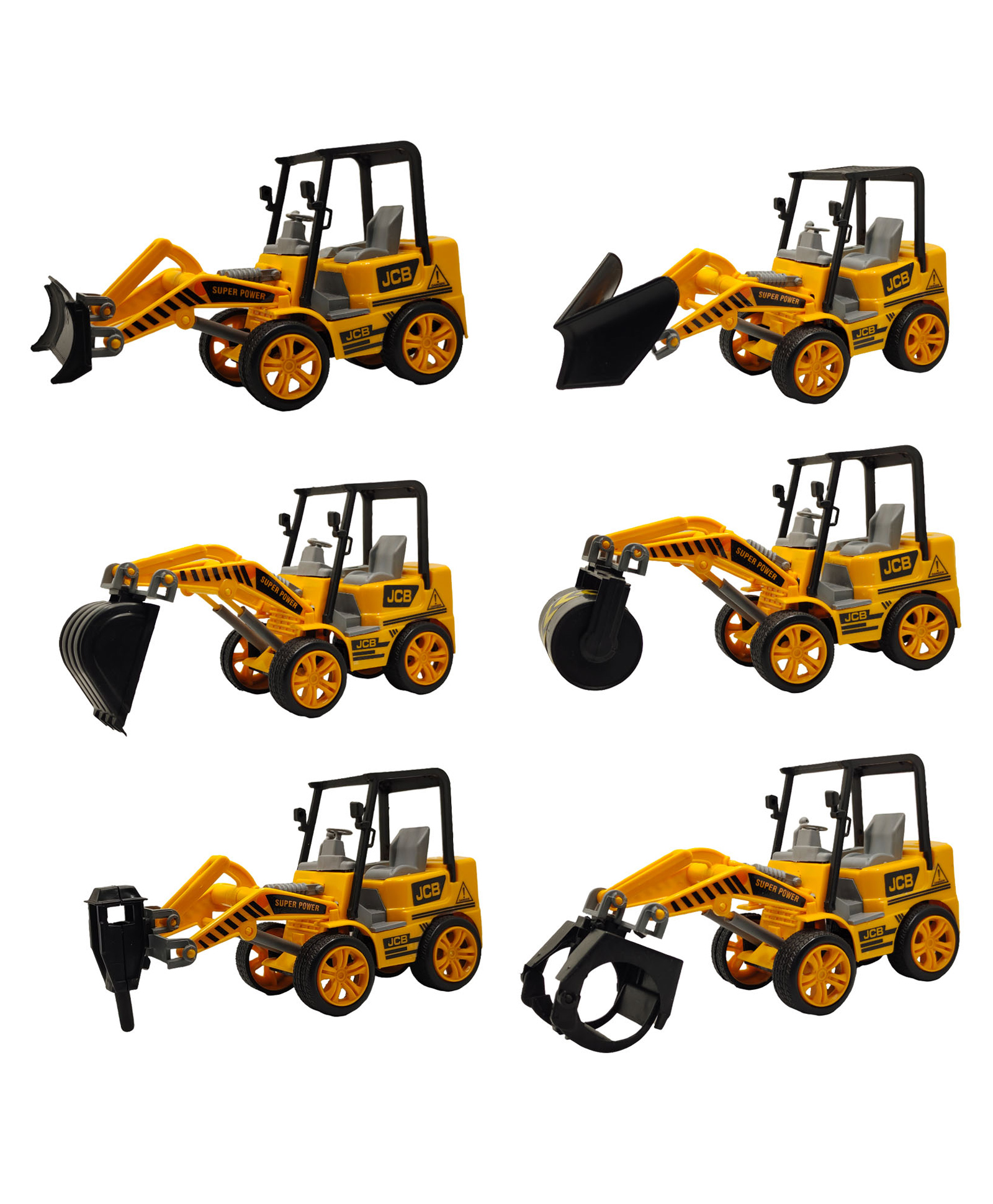 SVE Construction Vehicles Pack of 6  Multicolor-picture-14