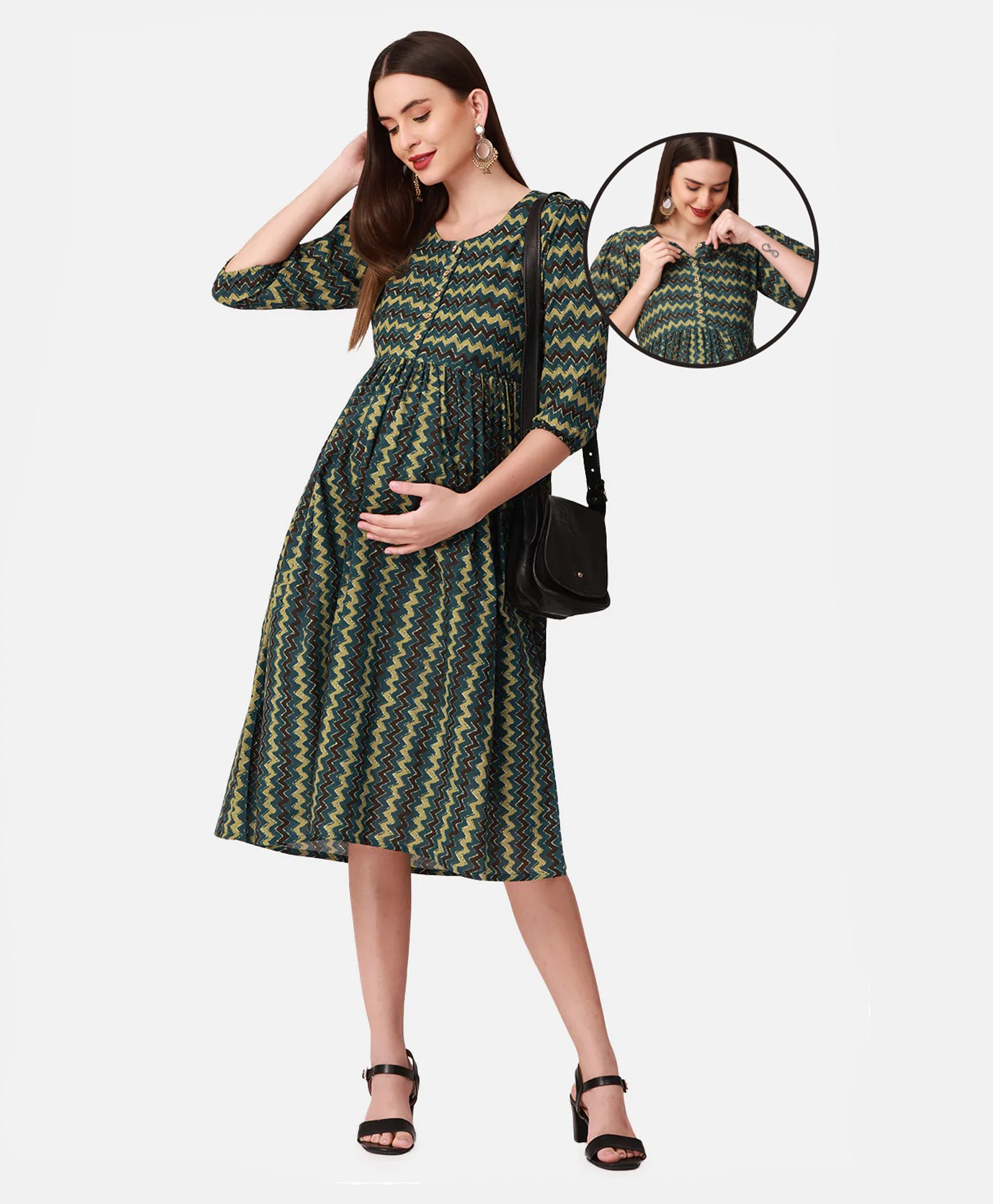 dress designs for feeding mother