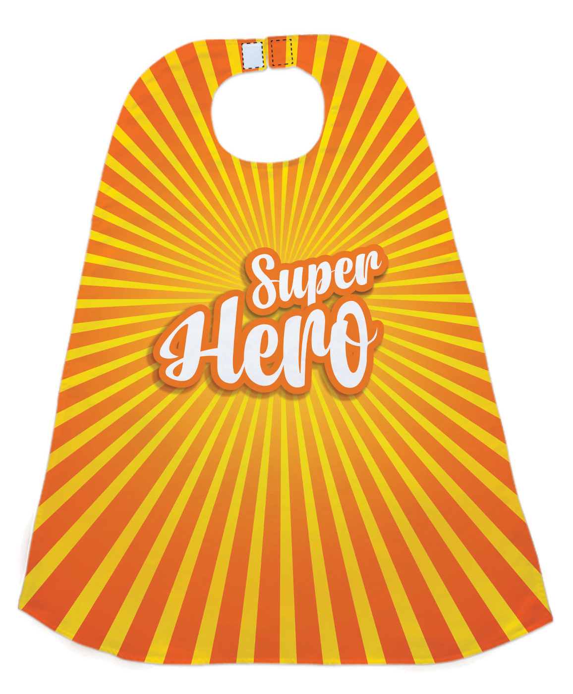 Right Gifting Digital Printed Satin Cape For Kids - Yellow Orange-image-41
