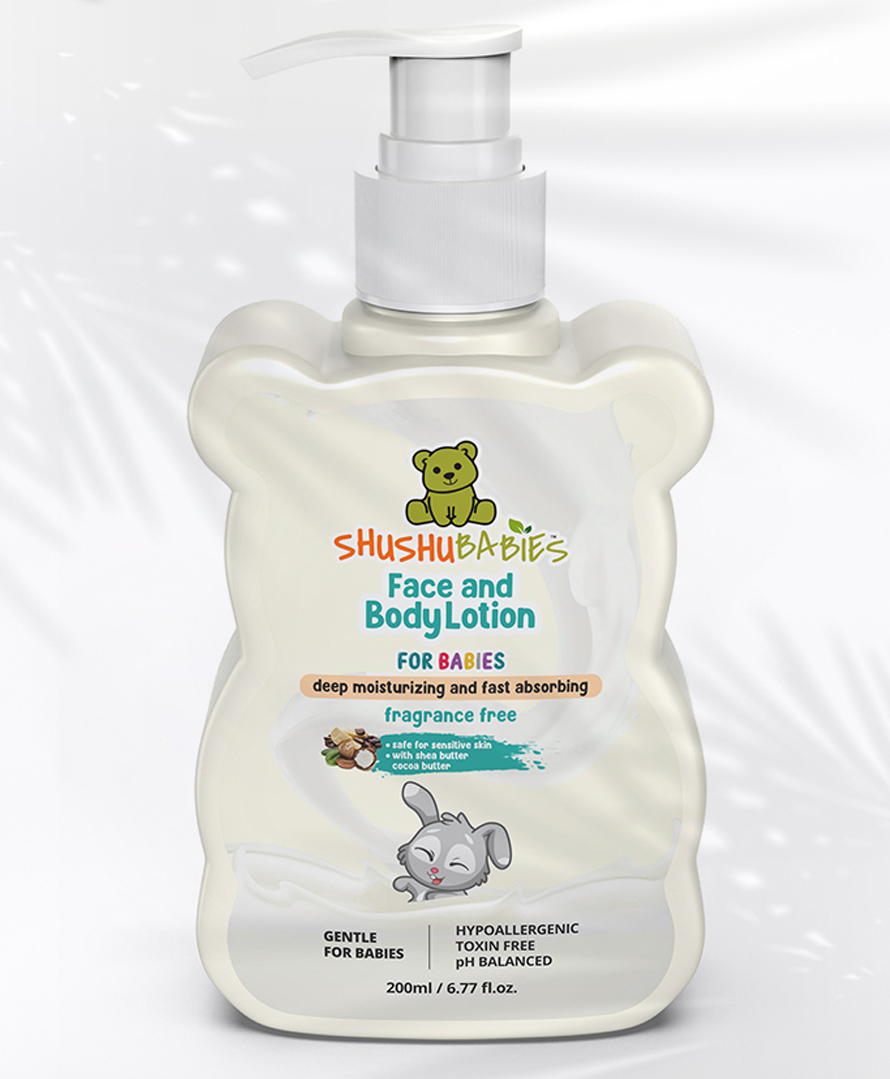 ShuShu Babies Fragrance Free Face and Body Lotion For Babies-200 ml-picture-16