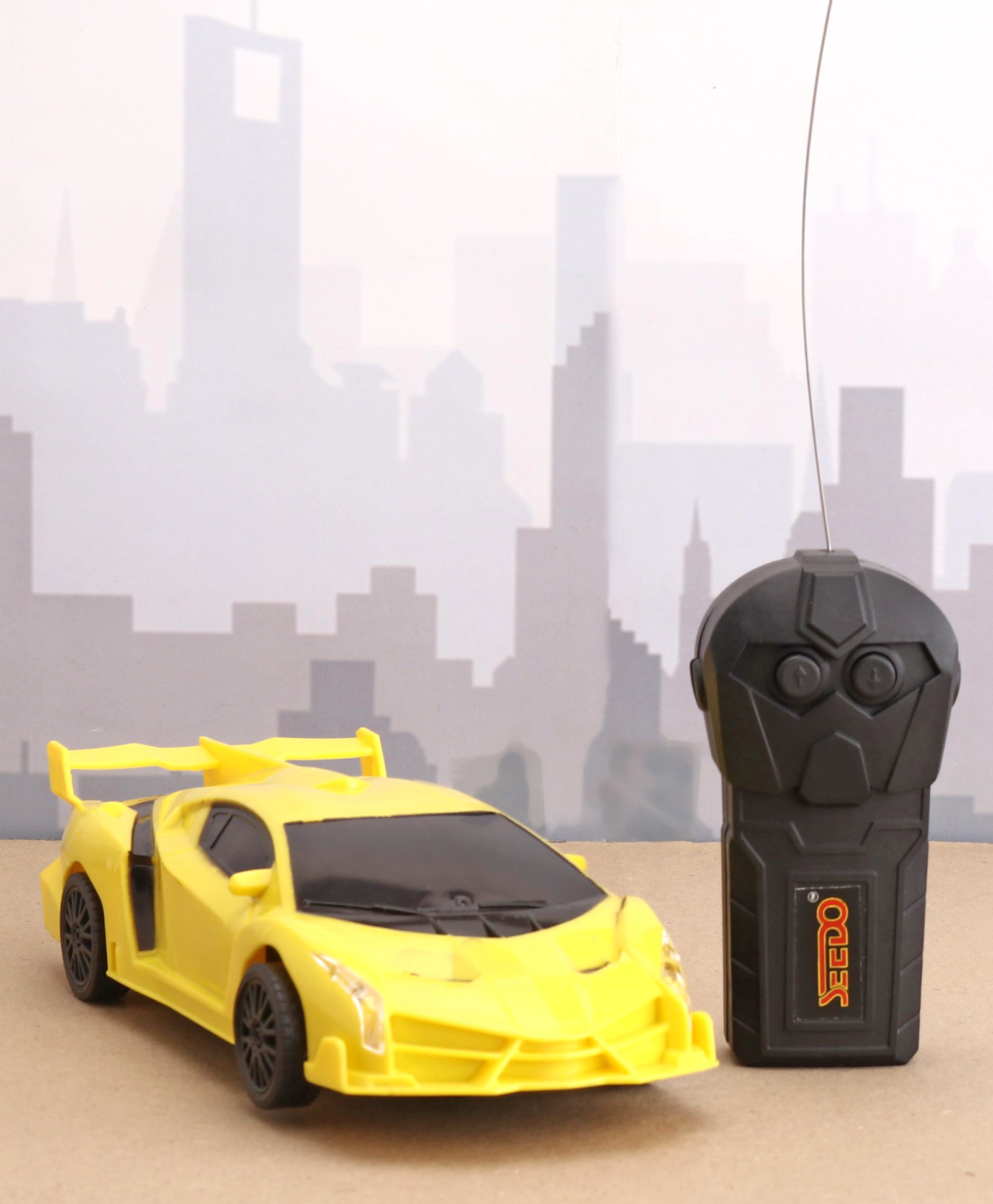Seedo Remote Control Formula Model Car - Yellow-image-27
